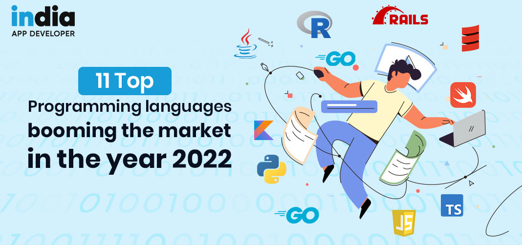 11 Top Programming Languages booming the market in the year 2022